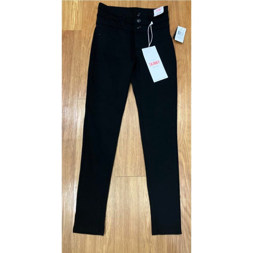 Celebrity Pink Juniors High-Waist Skinny Ponte Pants  1/25 - Picture 2 of 5